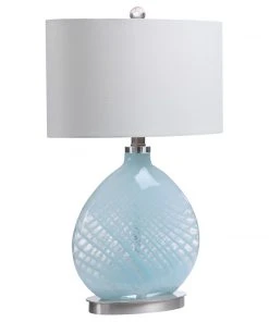 Uttermost Aquata Glass Table Lamp Table Lamps