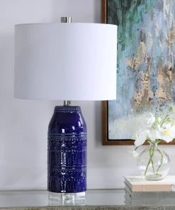 Uttermost Reverie Blue Table Lamp Table Lamps 11 Uttermost Reverie Blue Table Lamp Table Lamps