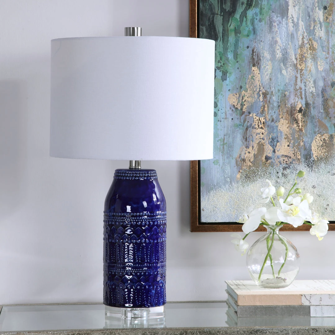 Uttermost Reverie Blue Table Lamp Table Lamps 5 Uttermost Reverie Blue Table Lamp Table Lamps