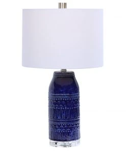Uttermost Reverie Blue Table Lamp Table Lamps