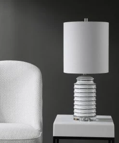 Uttermost Rayas White Table Lamp 10 Uttermost Rayas White Table Lamp
