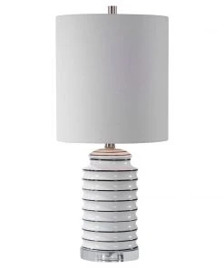 Uttermost Rayas White Table Lamp