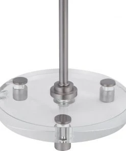 Table Lamps Uttermost Wick Nickel Buffet Lamp