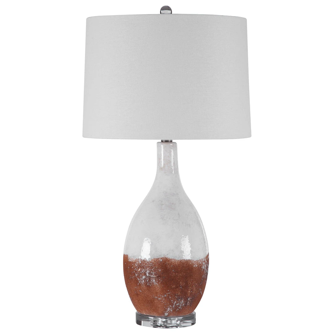 Uttermost Durango Rust White Table Lamp 6 Uttermost Durango Rust White Table Lamp