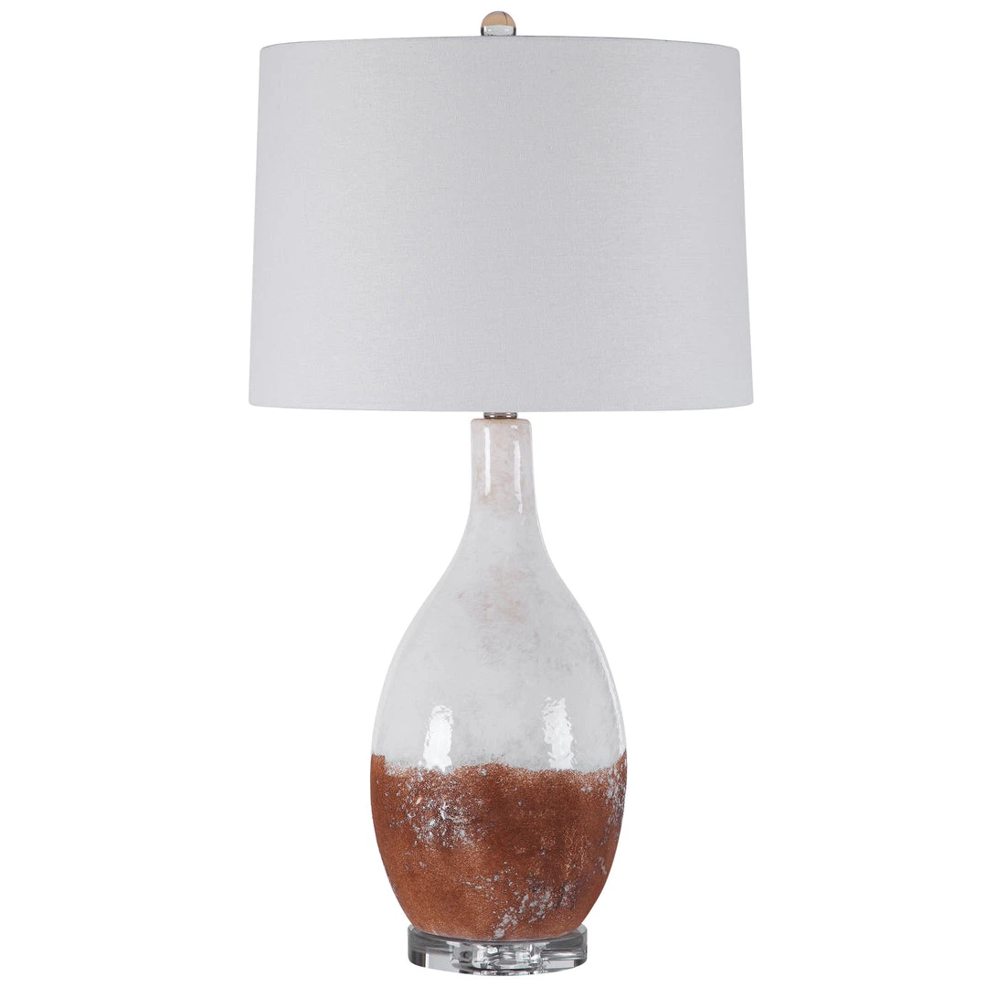 Uttermost Durango Rust White Table Lamp 3 Uttermost Durango Rust White Table Lamp