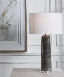 Table Lamps Uttermost Seurat Charcoal Table Lamp