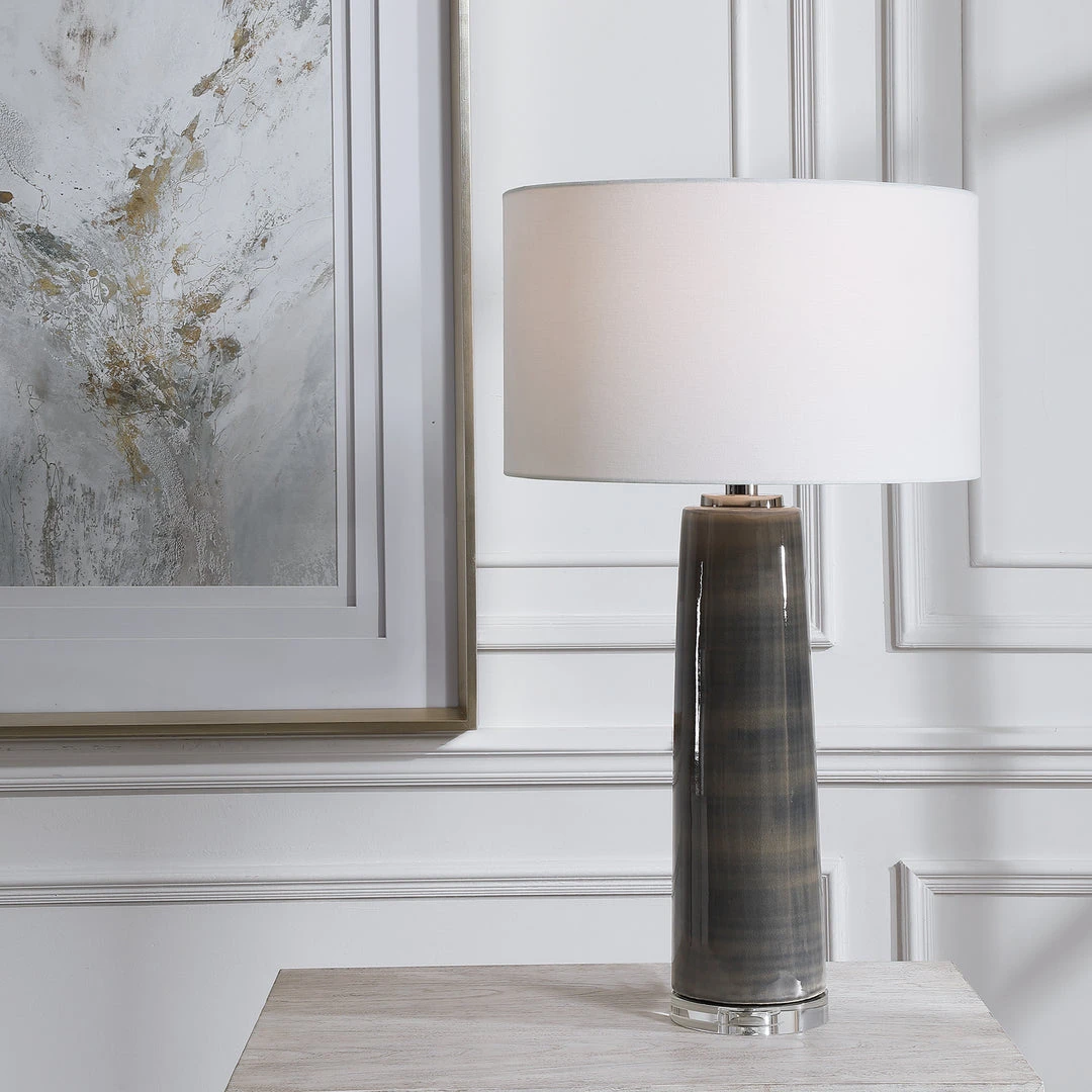 Table Lamps Uttermost Seurat Charcoal Table Lamp 4 Table Lamps Uttermost Seurat Charcoal Table Lamp