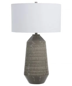 Uttermost Rewind Gray Table Lamp 12 Uttermost Rewind Gray Table Lamp