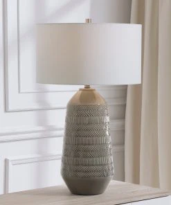 Uttermost Rewind Gray Table Lamp 10 Uttermost Rewind Gray Table Lamp