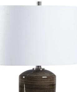 Uttermost Ebon Charcoal Table Lamp 14 Uttermost Ebon Charcoal Table Lamp