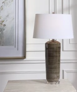 Uttermost Ebon Charcoal Table Lamp 10 Uttermost Ebon Charcoal Table Lamp