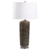 Uttermost Ebon Charcoal Table Lamp