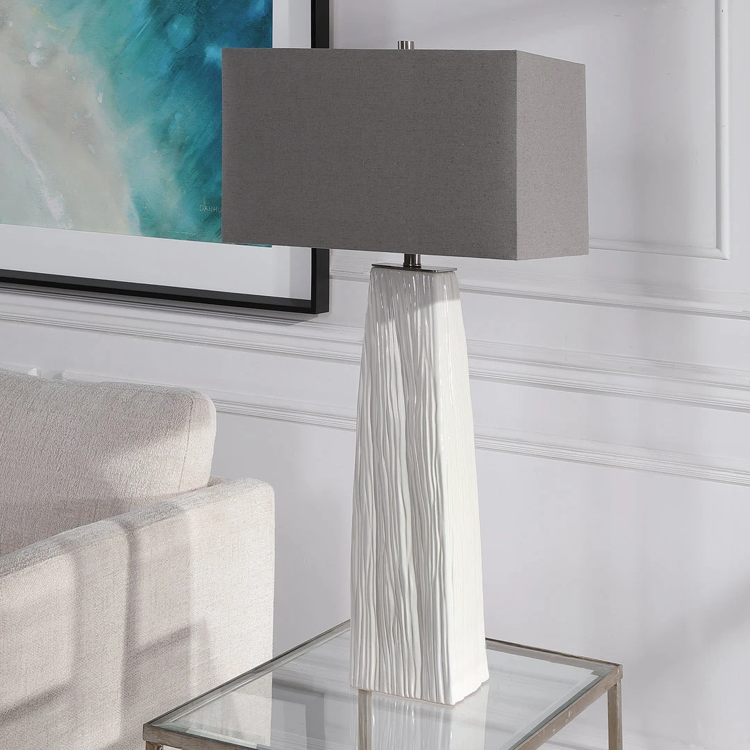 Uttermost Sycamore White Table Lamp 5 Uttermost Sycamore White Table Lamp