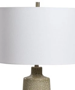 Uttermost Linnie Sage Green Table Lamp 14 Uttermost Linnie Sage Green Table Lamp