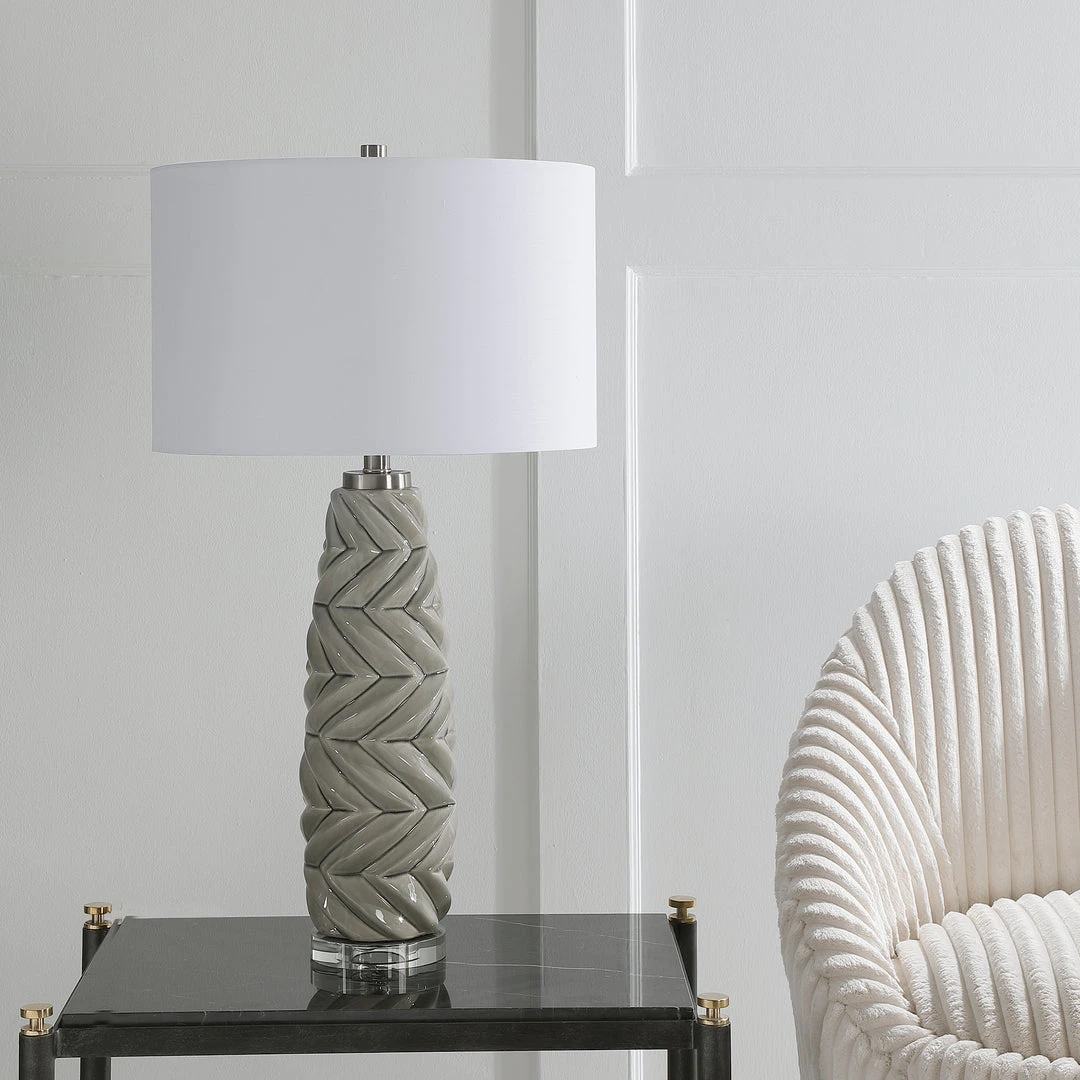 Table Lamps Uttermost Kari Light Gray Table Lamp 5 Table Lamps Uttermost Kari Light Gray Table Lamp