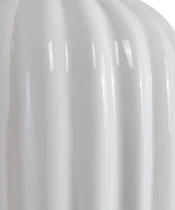 Uttermost Strauss White Ceramic Table Lamp
