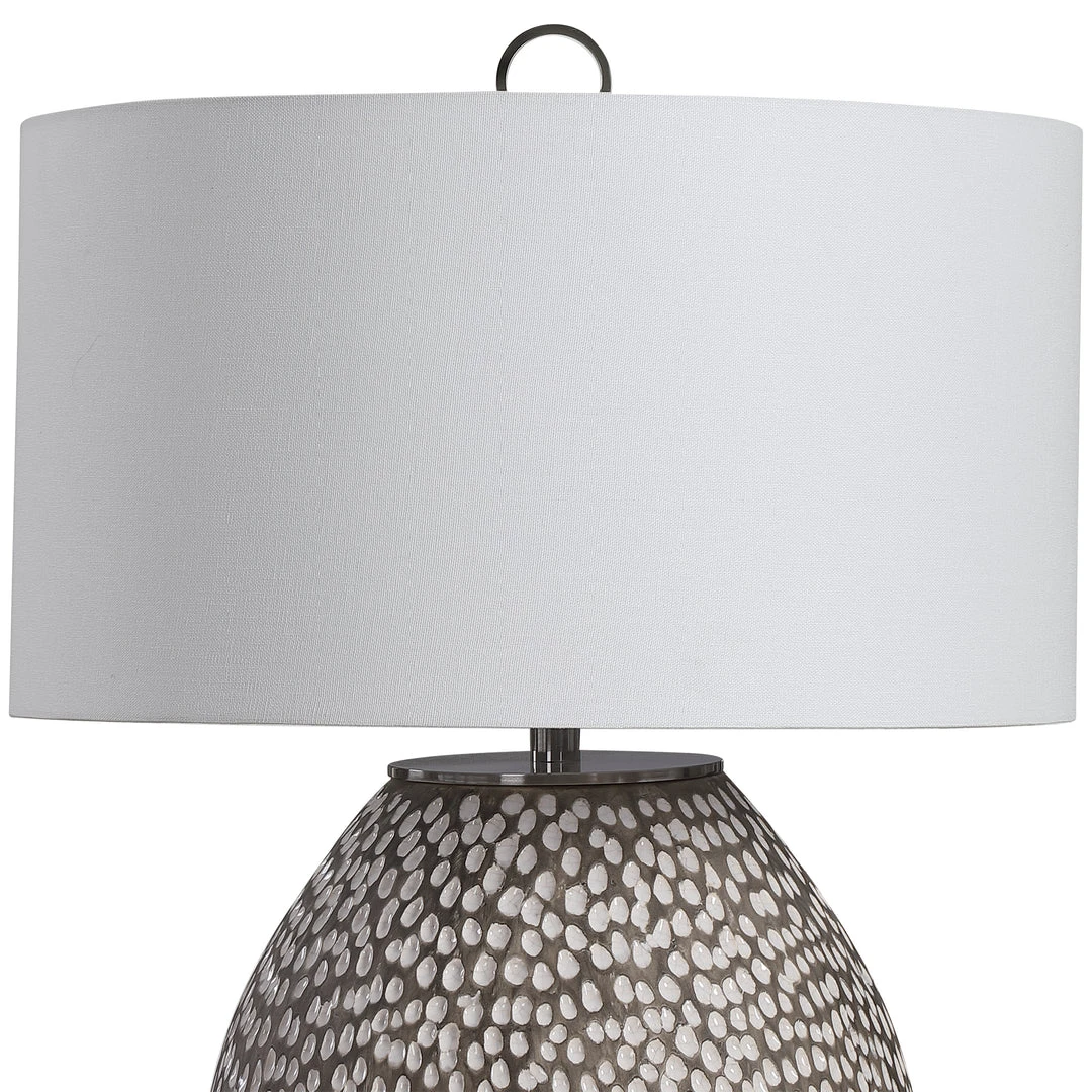 Uttermost Cyprien Gray White Table Lamp 8 Uttermost Cyprien Gray White Table Lamp