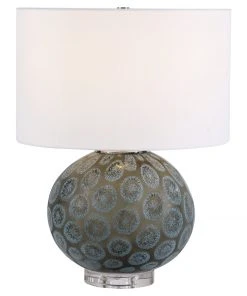 Uttermost Agate Slice Charcoal Table Lamp Table Lamps