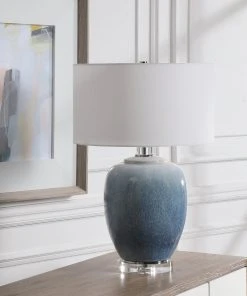 Uttermost Blue Waters Ceramic Table Lamp Table Lamps 11 Uttermost Blue Waters Ceramic Table Lamp Table Lamps