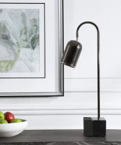 Uttermost Umbra Black Nickel Desk Lamp Table Lamps