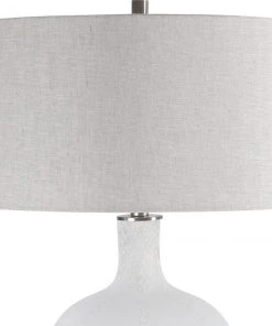 Uttermost Whiteout Mottled Glass Table Lamp 14 Uttermost Whiteout Mottled Glass Table Lamp
