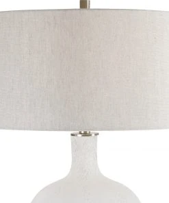 Uttermost Whiteout Mottled Glass Table Lamp 15 Uttermost Whiteout Mottled Glass Table Lamp