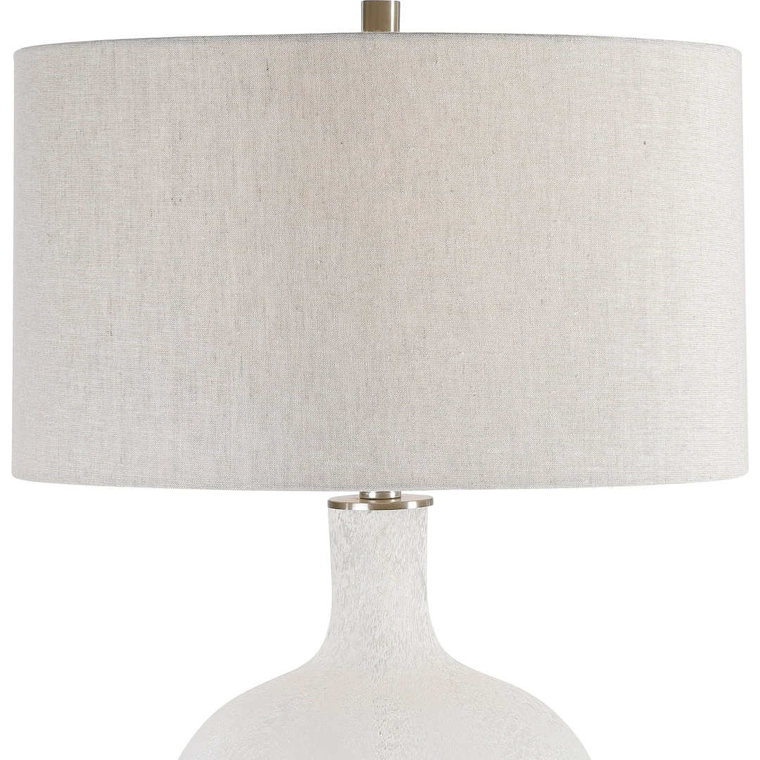 Uttermost Whiteout Mottled Glass Table Lamp 8 Uttermost Whiteout Mottled Glass Table Lamp