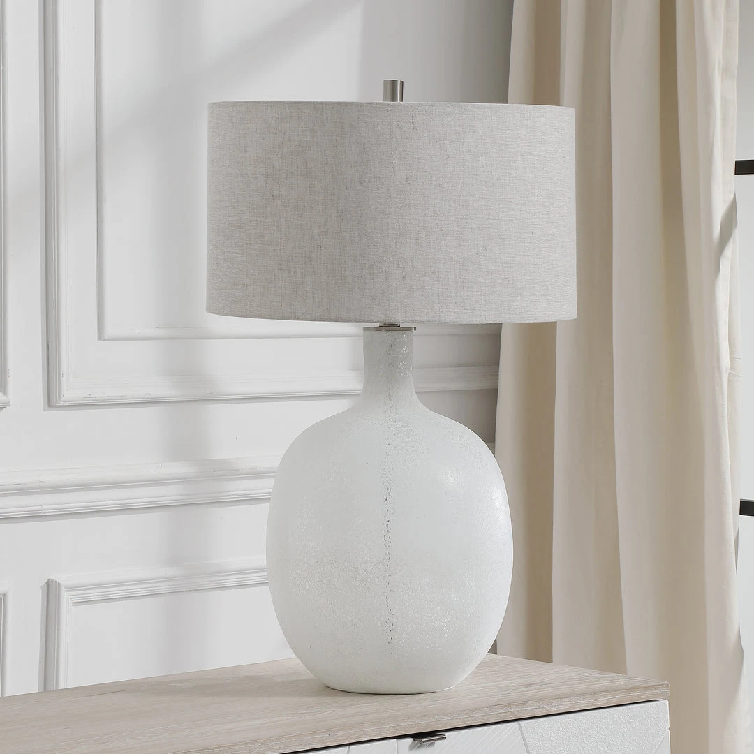 Uttermost Whiteout Mottled Glass Table Lamp 5 Uttermost Whiteout Mottled Glass Table Lamp