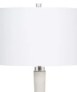 Uttermost Kently White Marble Table Lamp