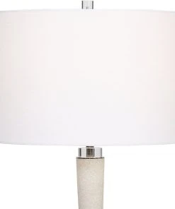 Uttermost Kently White Marble Table Lamp