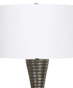 Uttermost Renegade Ribbed Iron Table Lamp Table Lamps 13 Uttermost Renegade Ribbed Iron Table Lamp Table Lamps