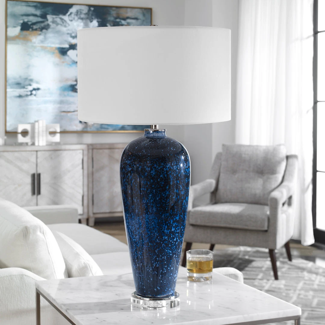 Uttermost Stargazer Cobalt Navy Table Lamp Table Lamps 5 Uttermost Stargazer Cobalt Navy Table Lamp Table Lamps