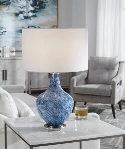 Table Lamps Uttermost Cove Cobalt Blue Table Lamp 8 Table Lamps Uttermost Cove Cobalt Blue Table Lamp
