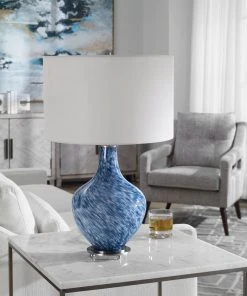 Table Lamps Uttermost Cove Cobalt Blue Table Lamp 9 Table Lamps Uttermost Cove Cobalt Blue Table Lamp
