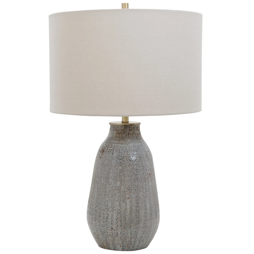 Uttermost Monacan Gray Textured Table Lamp 6 Uttermost Monacan Gray Textured Table Lamp