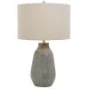 Uttermost Monacan Gray Textured Table Lamp 2 Uttermost Monacan Gray Textured Table Lamp