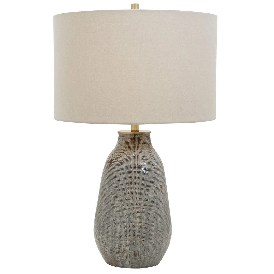 Uttermost Monacan Gray Textured Table Lamp 3 Uttermost Monacan Gray Textured Table Lamp