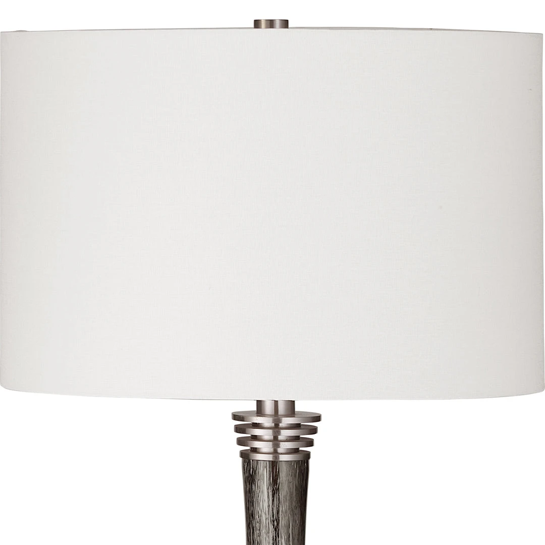 Table Lamps Uttermost Cosmos Charcoal Glass Buffet Lamp 5 Table Lamps Uttermost Cosmos Charcoal Glass Buffet Lamp