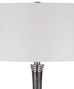 Table Lamps Uttermost Cosmos Charcoal Glass Buffet Lamp 11 Table Lamps Uttermost Cosmos Charcoal Glass Buffet Lamp