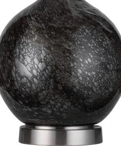 Table Lamps Uttermost Cosmos Charcoal Glass Buffet Lamp 13 Table Lamps Uttermost Cosmos Charcoal Glass Buffet Lamp