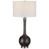 Table Lamps Uttermost Cosmos Charcoal Glass Buffet Lamp 2 Table Lamps Uttermost Cosmos Charcoal Glass Buffet Lamp