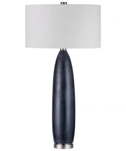 Uttermost Cullen Blue Gray Table Lamp