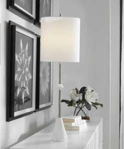 Uttermost Chantilly Modern White Buffet Lamp Table Lamps 13 Uttermost Chantilly Modern White Buffet Lamp Table Lamps