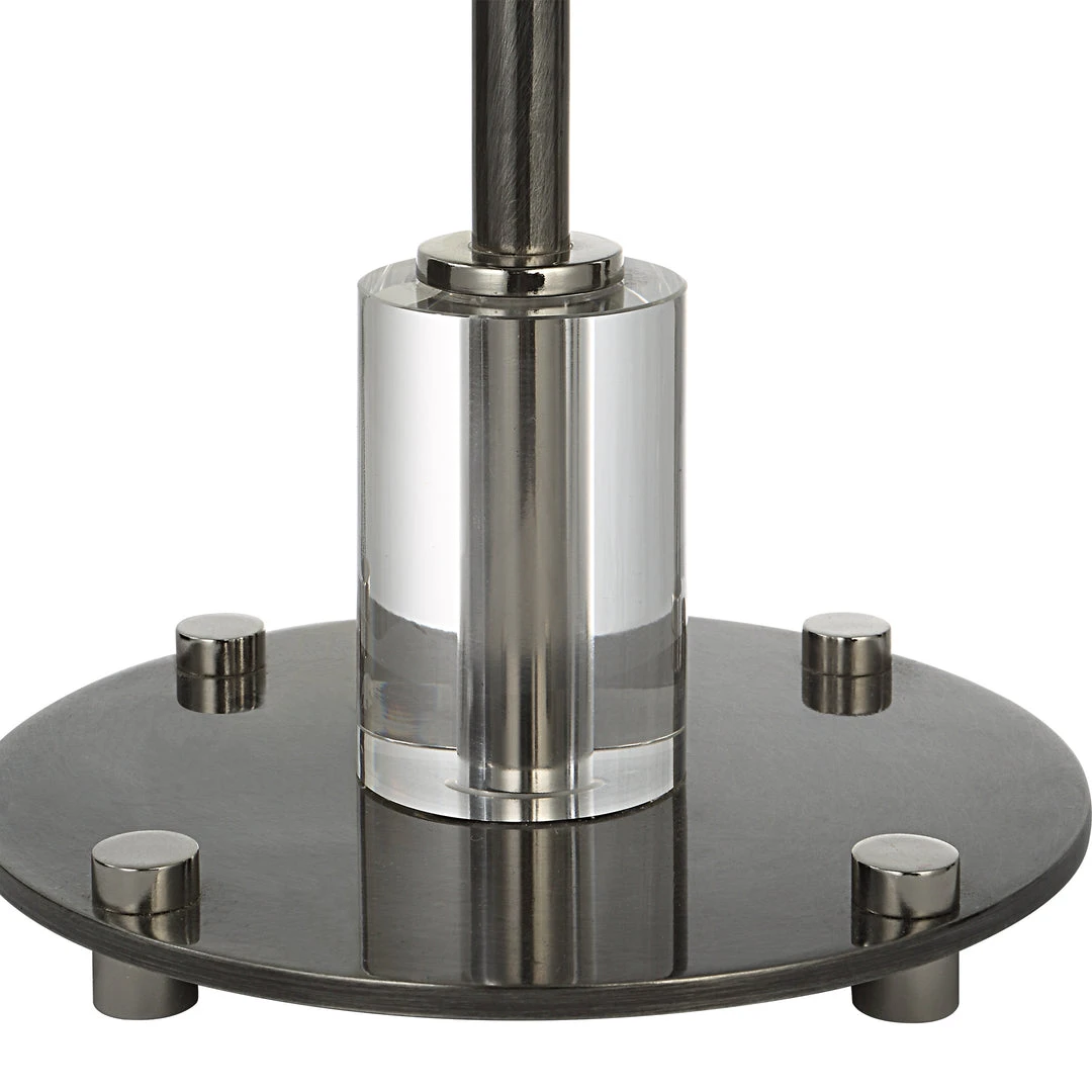 Table Lamps Uttermost Aurelia Steel Buffet Lamp 9 Table Lamps Uttermost Aurelia Steel Buffet Lamp