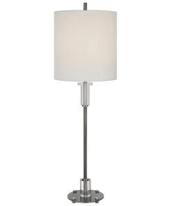 Table Lamps Uttermost Aurelia Steel Buffet Lamp