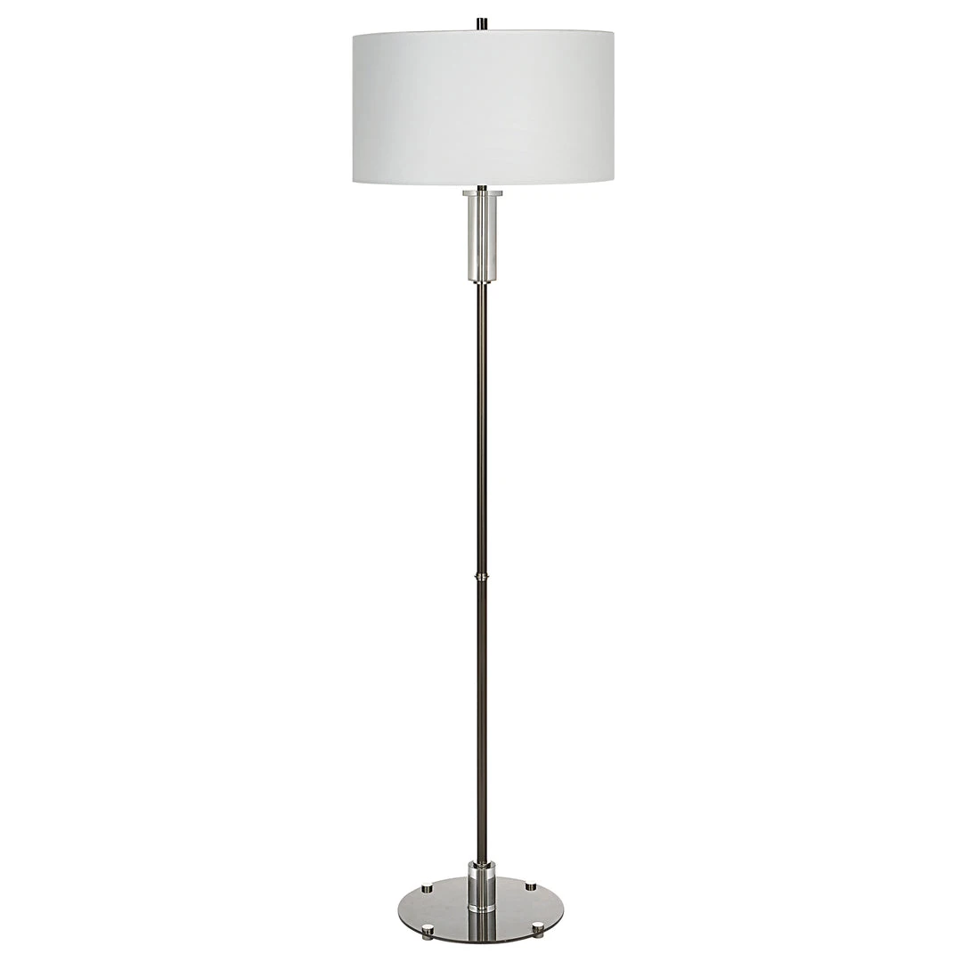 Uttermost Aurelia Steel Floor Lamp Table Lamps 6 Uttermost Aurelia Steel Floor Lamp Table Lamps