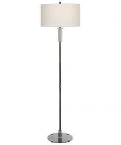 Uttermost Aurelia Steel Floor Lamp Table Lamps