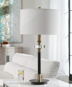 Uttermost Maud Aged Black Table Lamp Table Lamps 12 Uttermost Maud Aged Black Table Lamp Table Lamps