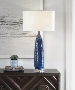 Uttermost Newport Cobalt Blue Table Lamp