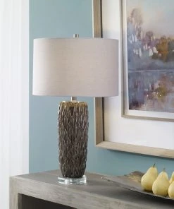 Uttermost Nettle Textured Table Lamp Table Lamps